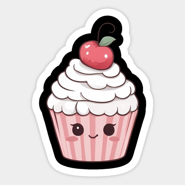 Cupcake Emoji Sticker by animegirlnft